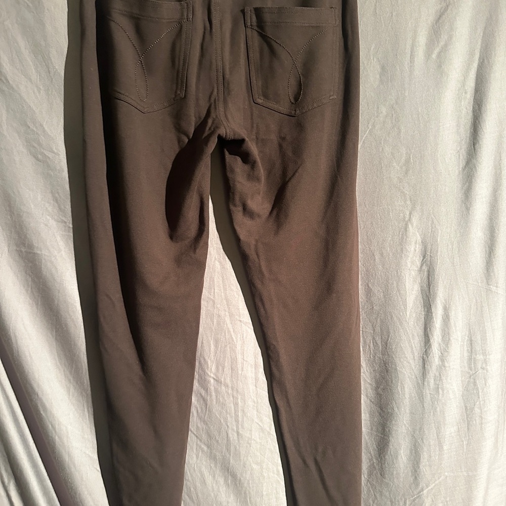 Calvin Klein Jeans Brown Stretch Skinny Pants Size 10 - Picture 3 of 7